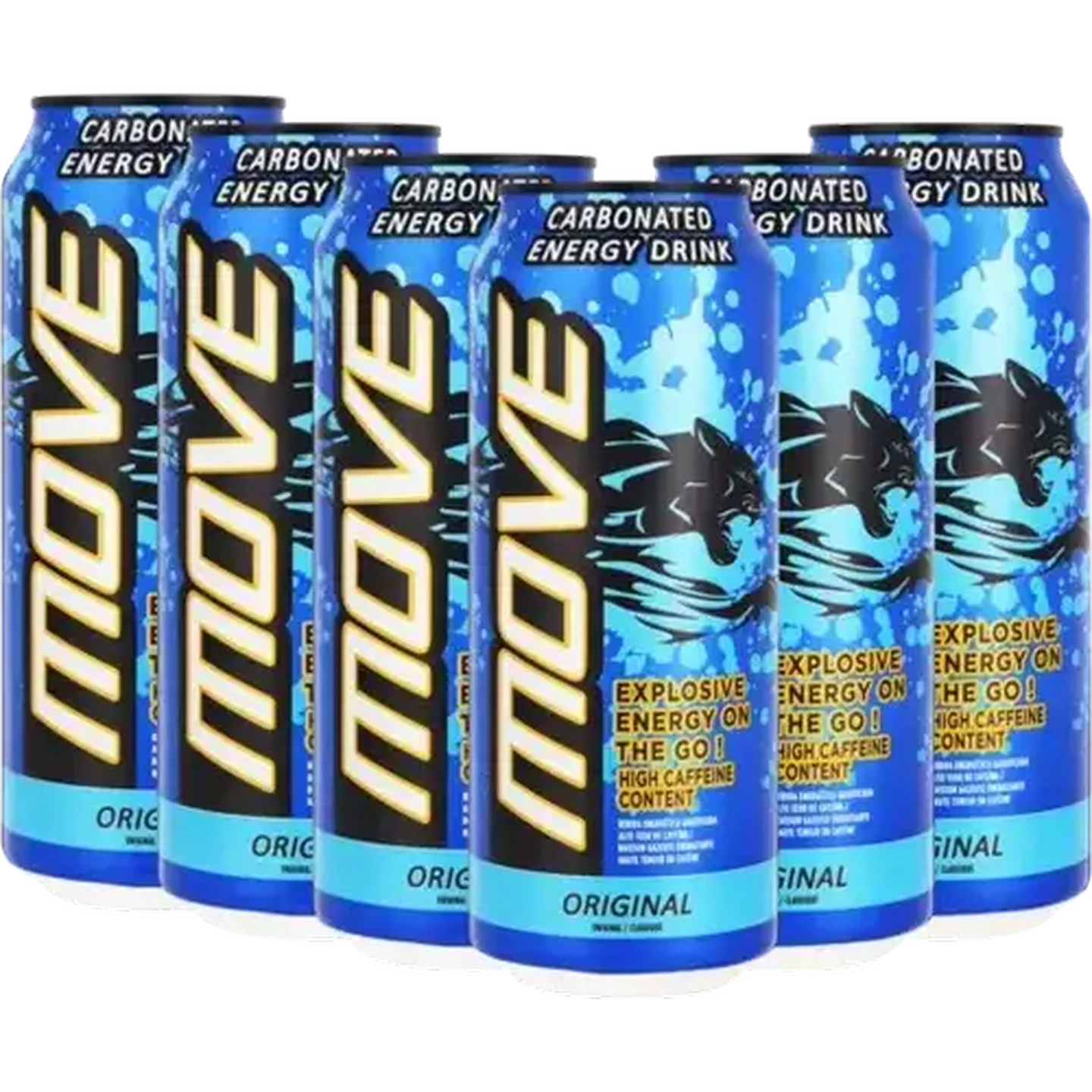 Checkers Sixty60 | Move Original Carbonated Energy Drink 6 x 500ml