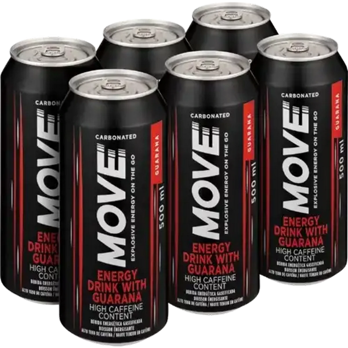 Checkers Sixty60 | Move Guarana Energy Drink Cans 6 x 500ml