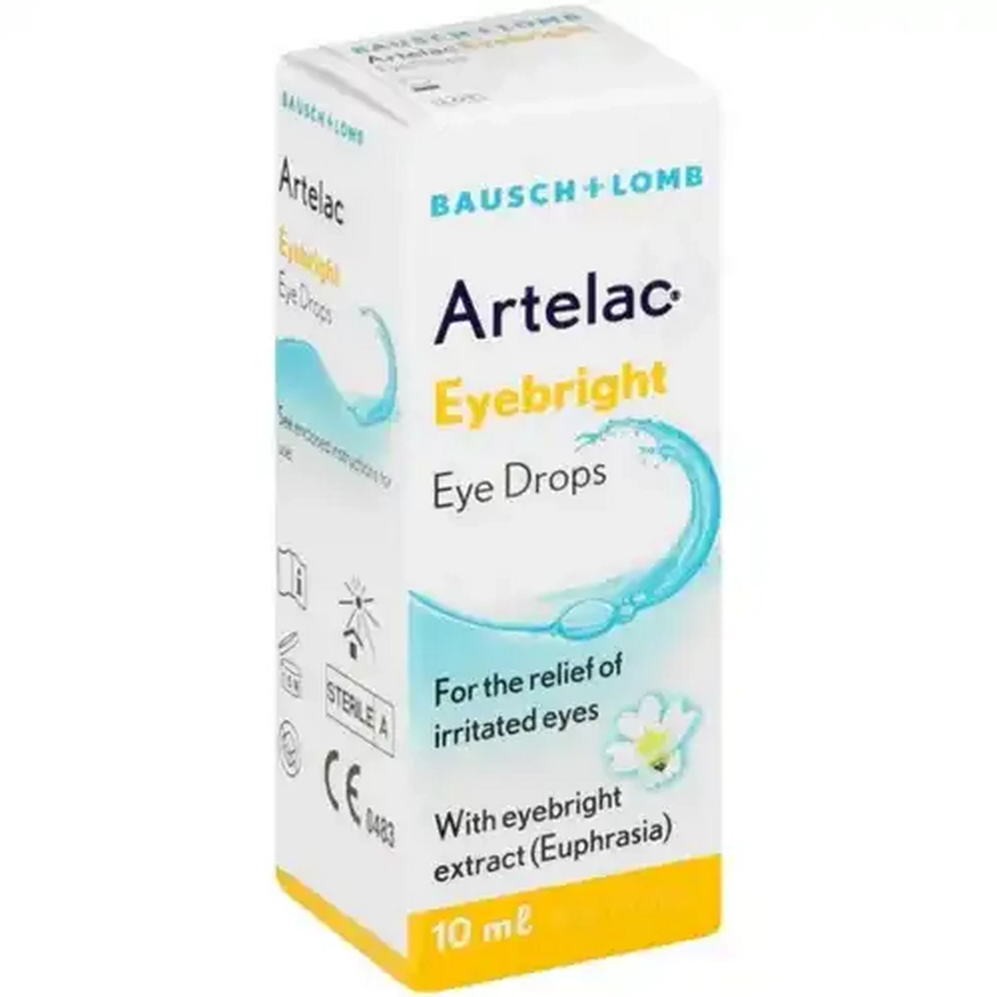 Image of Artelac Eyebright Eye Drops 10ml