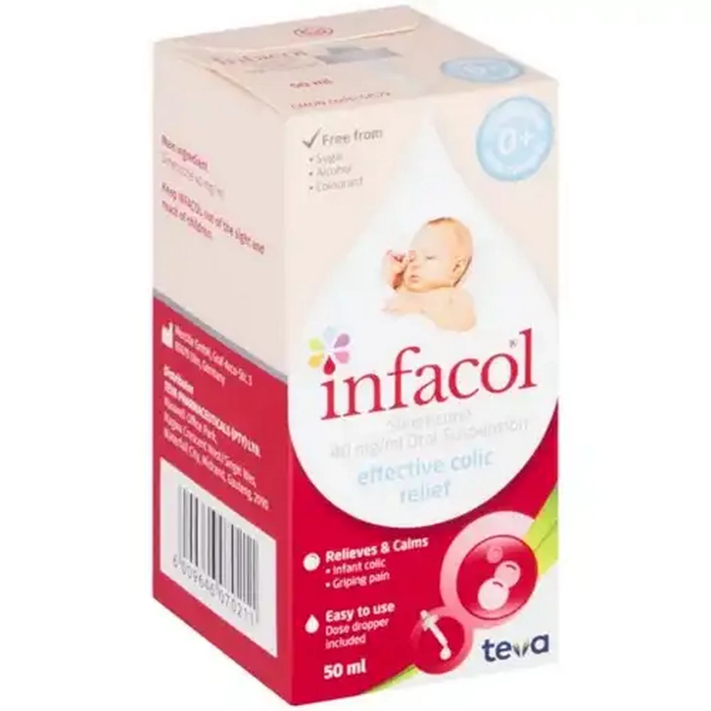Image of Teva Infacol Effective Oral Suspension Colic Relief 50ml