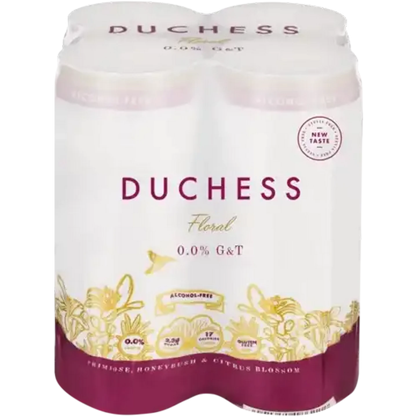 Image of Duchess Floral Alcohol Free Gin & Tonic Cans 4 x 300ml