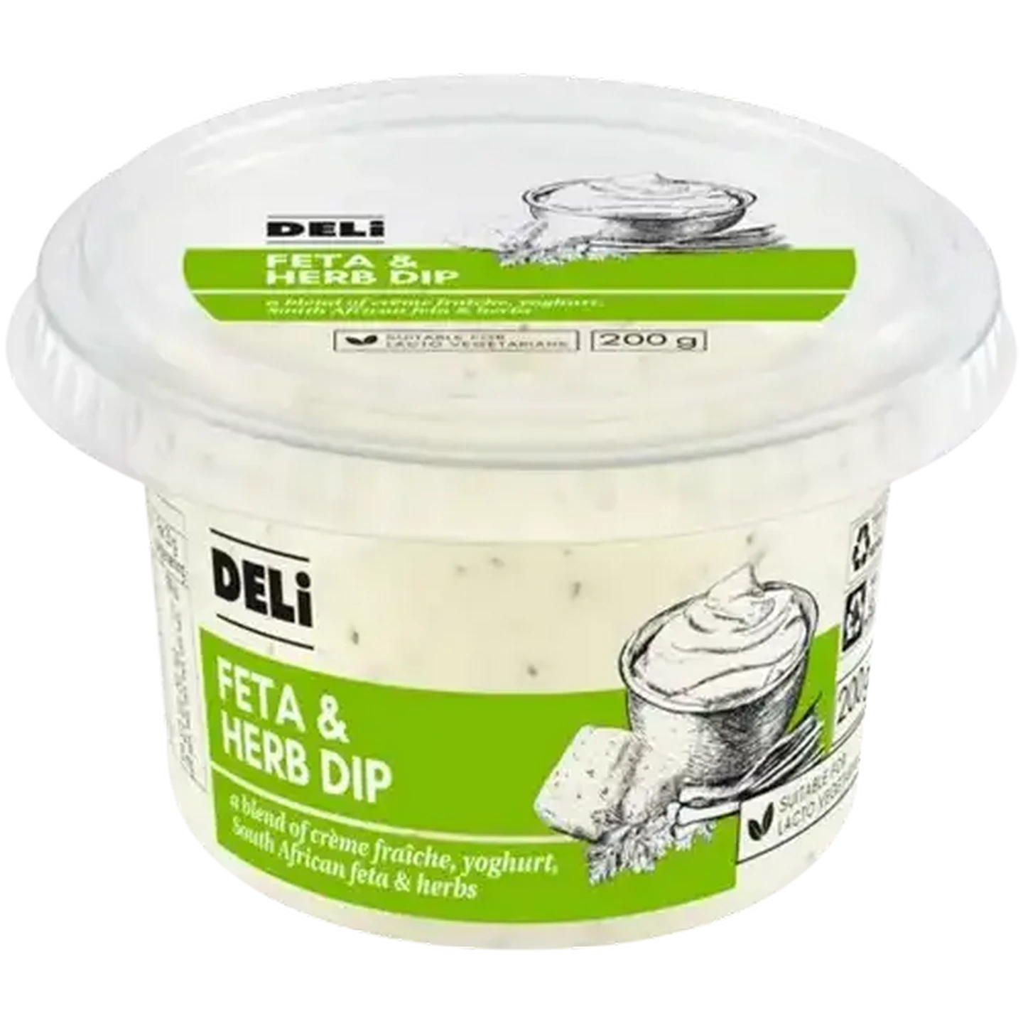 Image of Deli Feta & Herb Dip 200g
