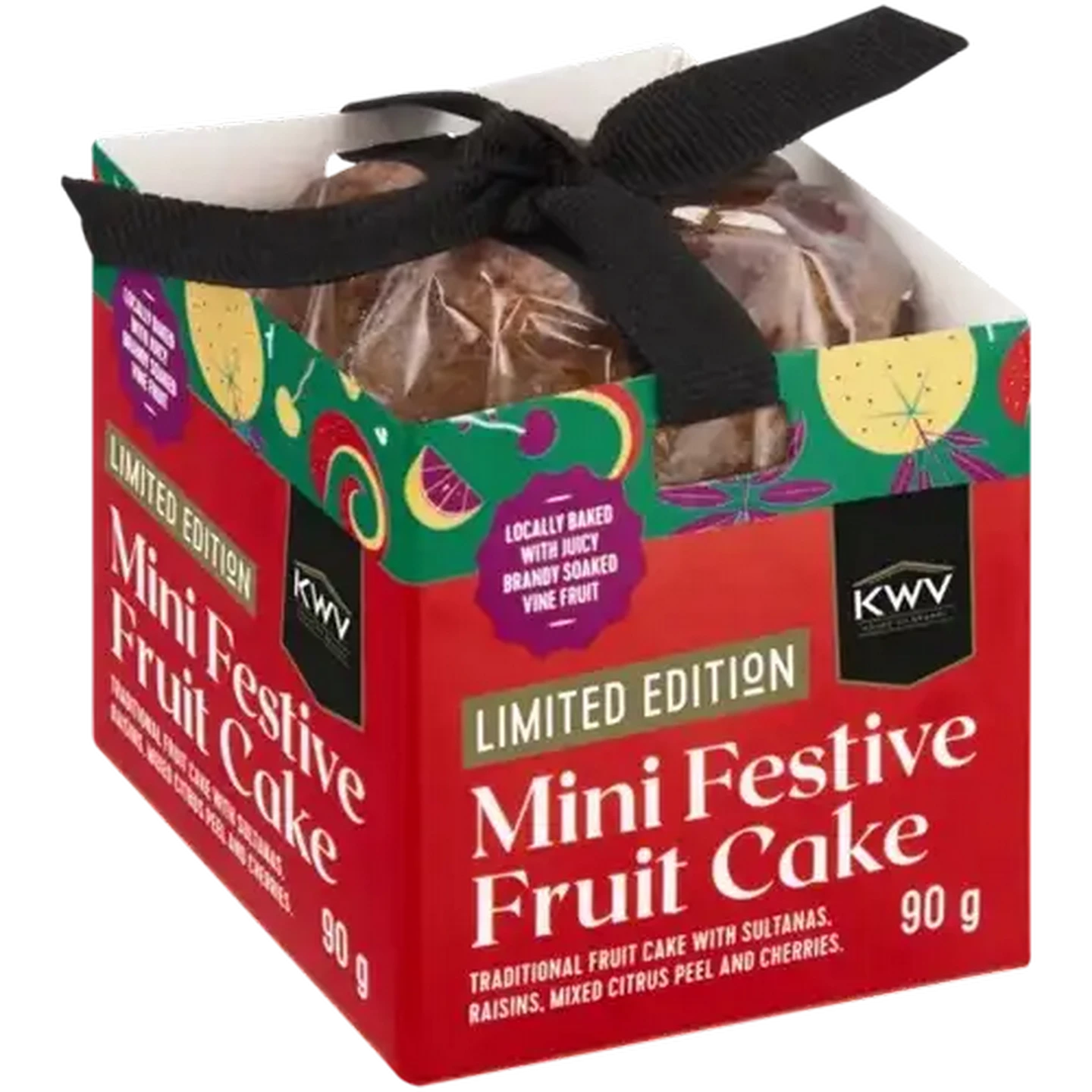 Checkers Sixty60 | Limited Edition KWV Mini Festive Fruit Cake 90g