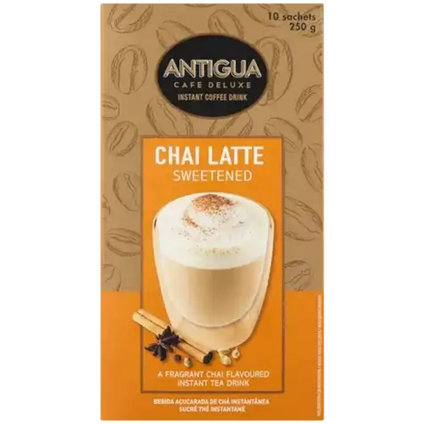 Image of Antigua Chai Latte Instant Tea Drink 10 x 25g