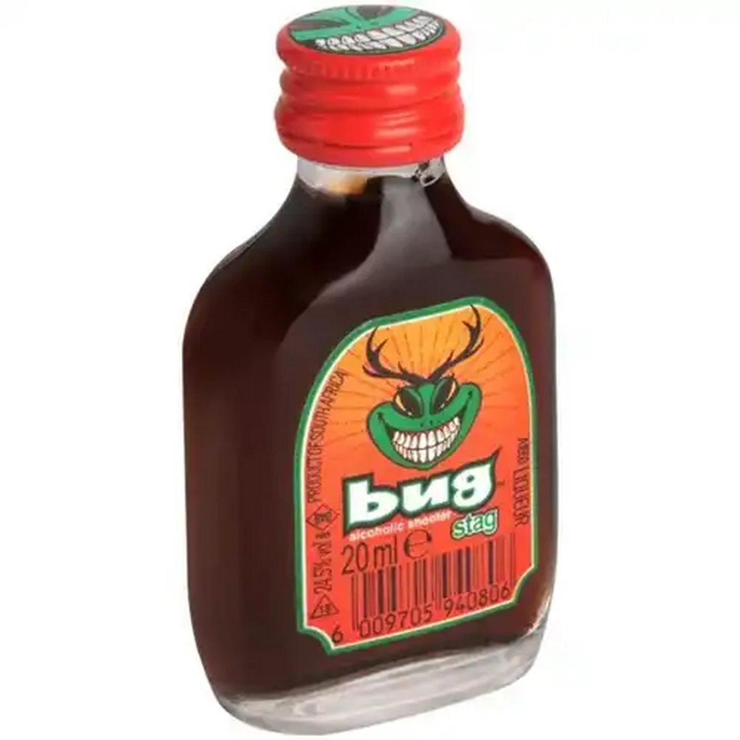 Image of Bug Stag Alcoholic Shooter Bottle 20ml
