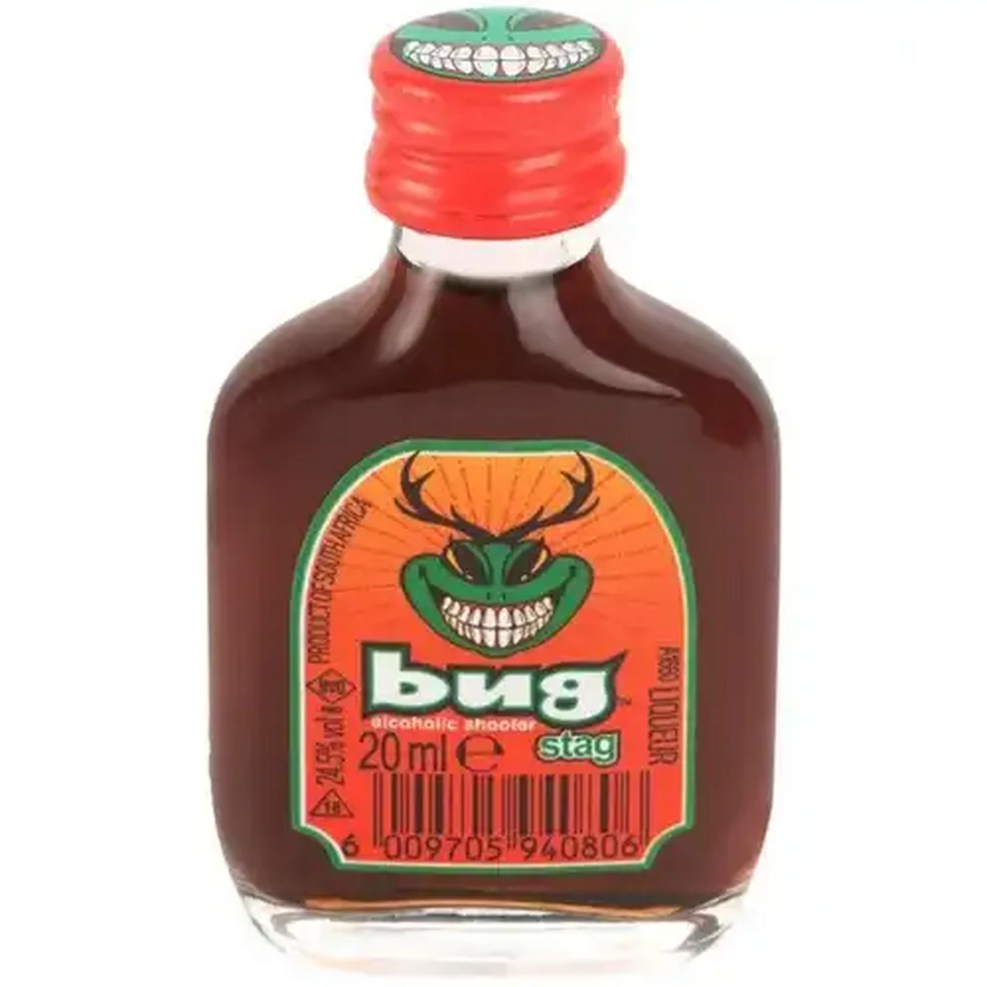 Image of Bug Stag Alcoholic Shooter Bottle 20ml