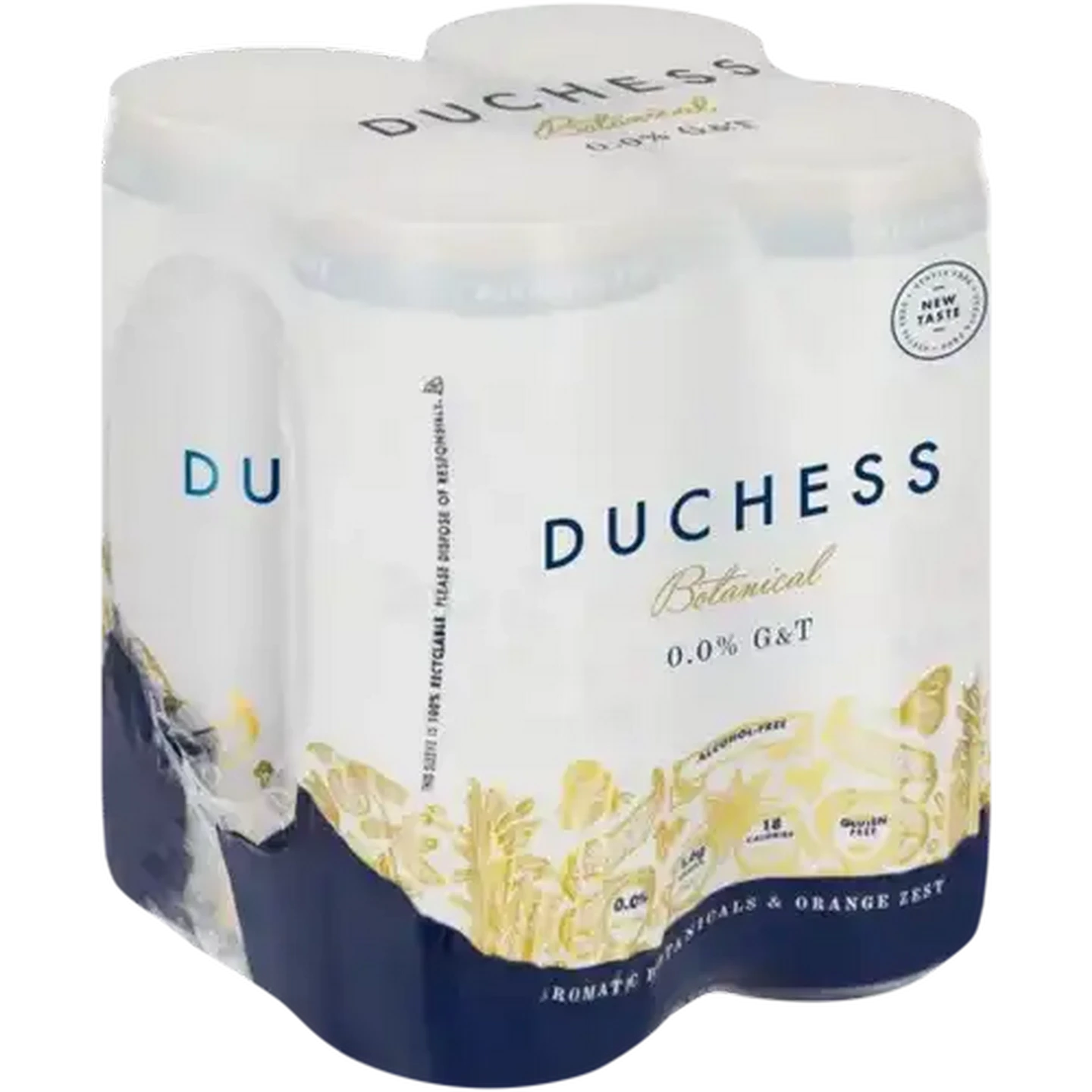 Image of Duchess Botanical Alcohol Free Gin & Tonic Cans 4 x 300ml