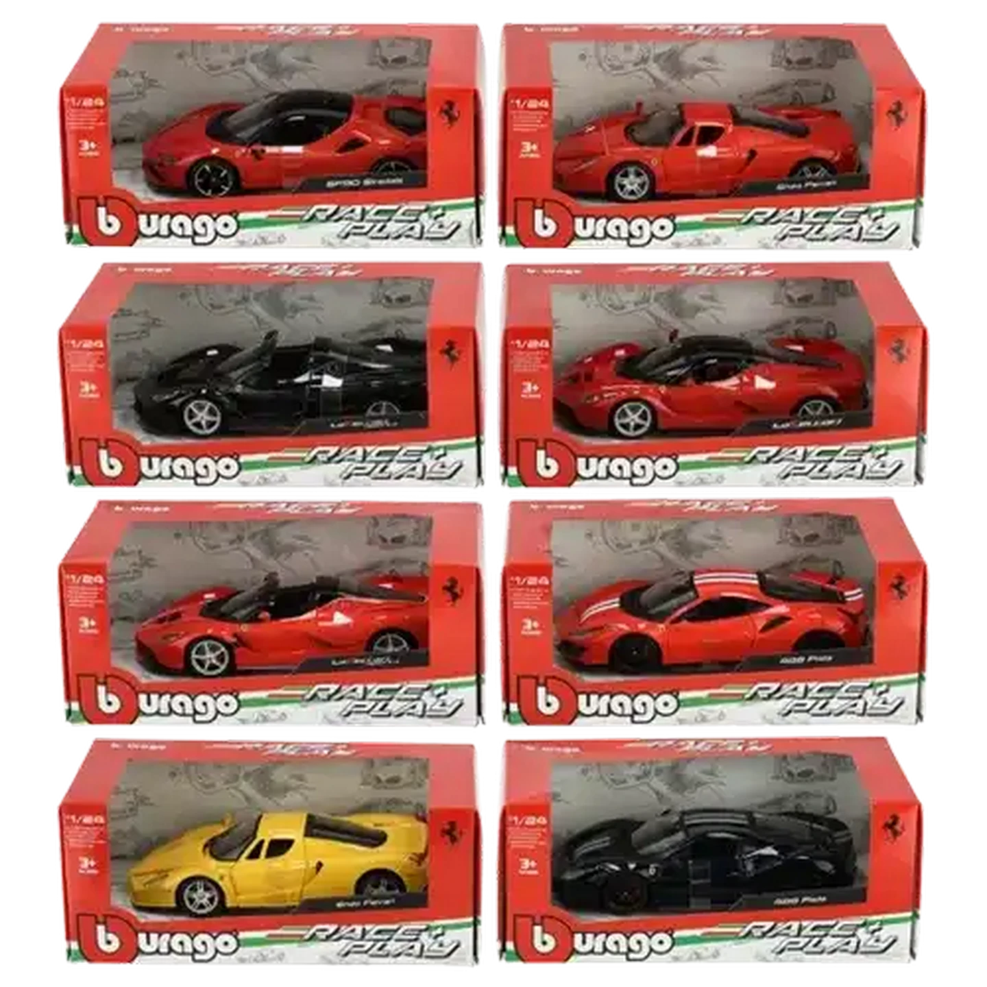 Checkers Sixty60 | Bburago Ferrari Race & Play Die Cast Cars 1:24