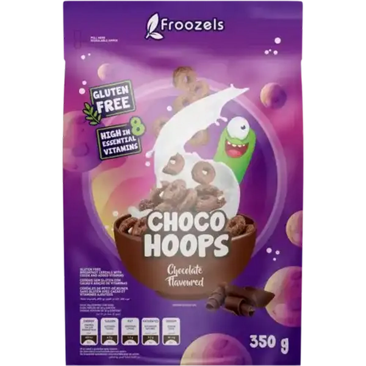 Checkers Sixty60 | Froozels Choco Hoops Breakfast Cereal 350g