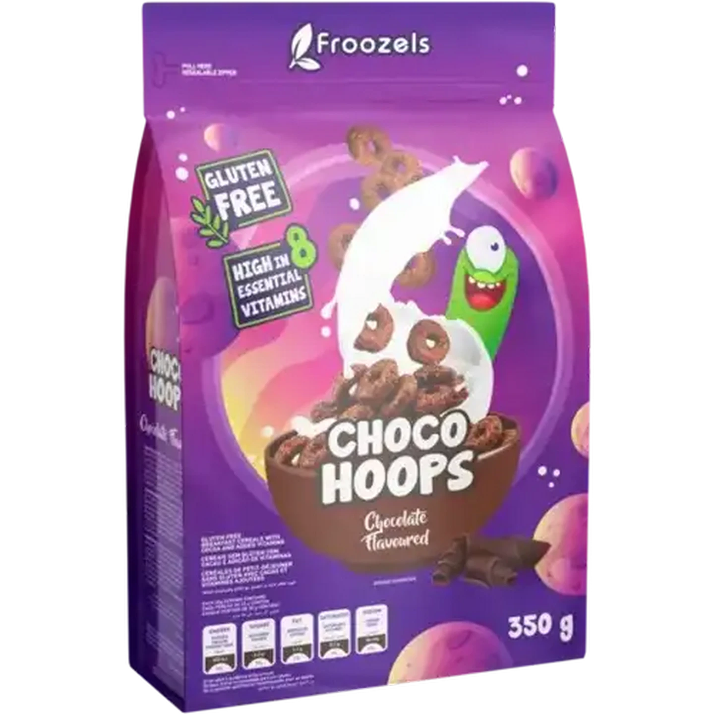 Shoprite ZA | Froozels Choco Hoops Breakfast Cereal 350g