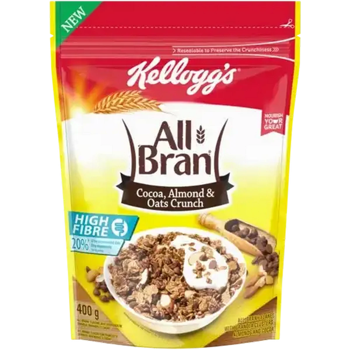 Checkers Sixty60 | All-Bran Flakes Cocoa, Almonds & Oats Crunch 400g