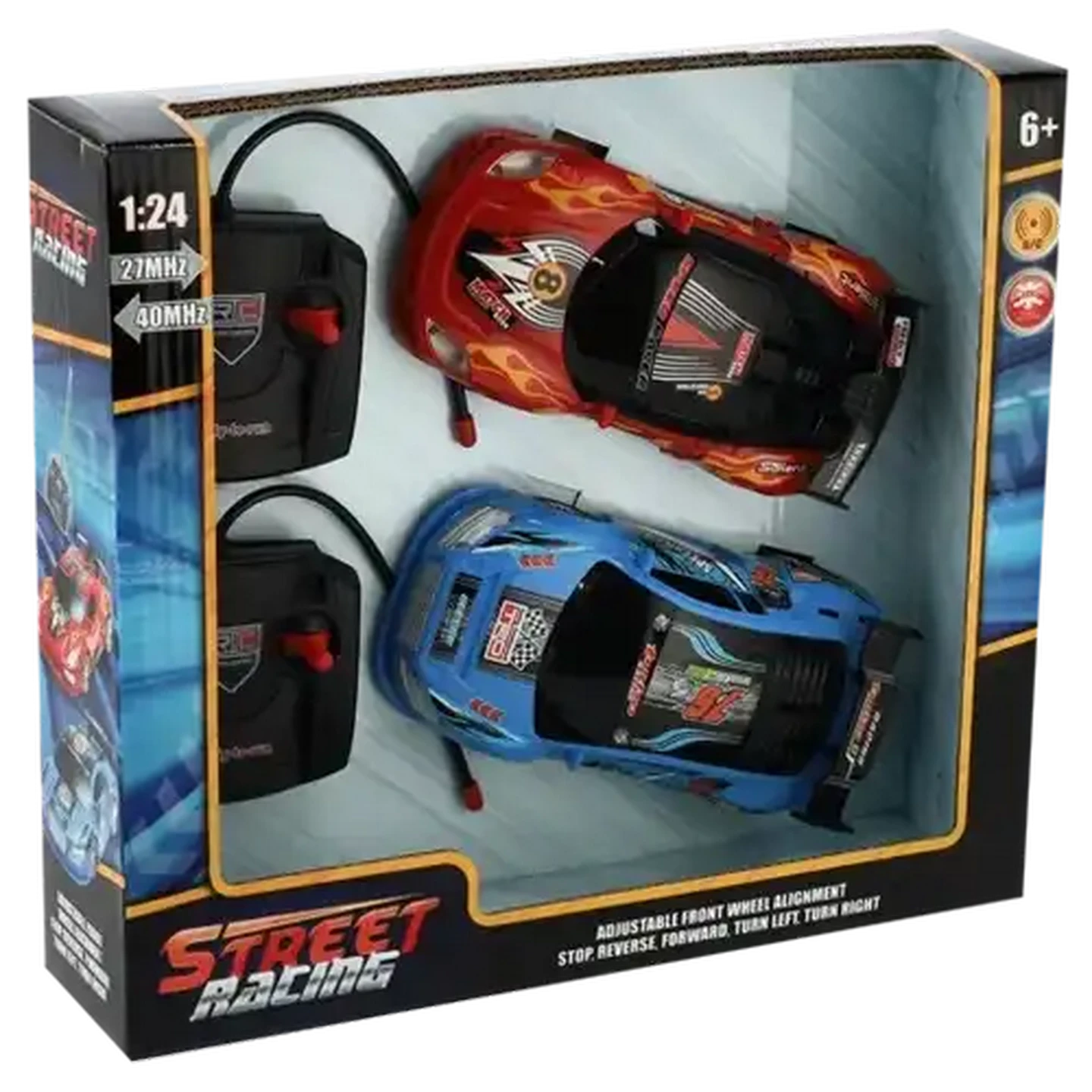 Checkers Sixty60 | Street Racing R/C Car 2-Pack