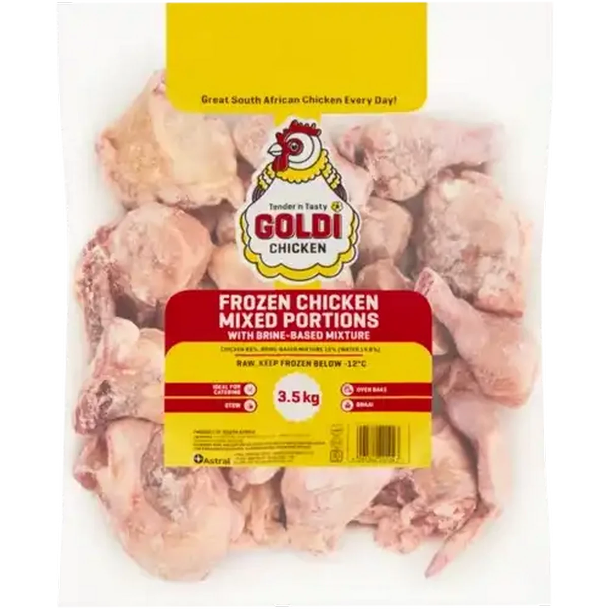 Checkers Sixty60 | Goldi Chicken Frozen Chicken Mixed Portions