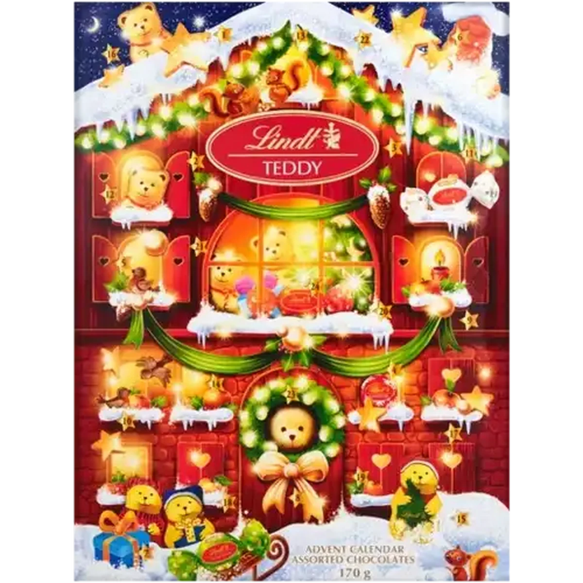 Checkers Sixty60 | Lindt Teddy Advent Calendar with Assorted