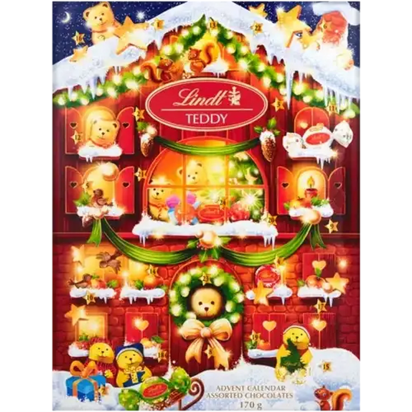 Checkers Sixty60 | Lindt Teddy Advent Calendar with Assorted