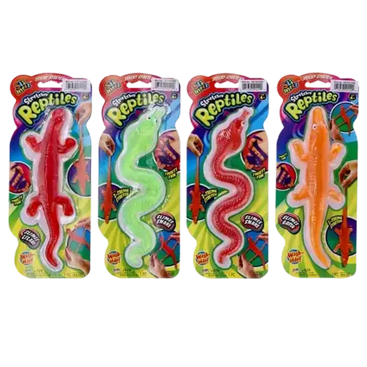 Checkers Sixty60 | Ja-Ru Stretchy Reptiles (Type May Vary)