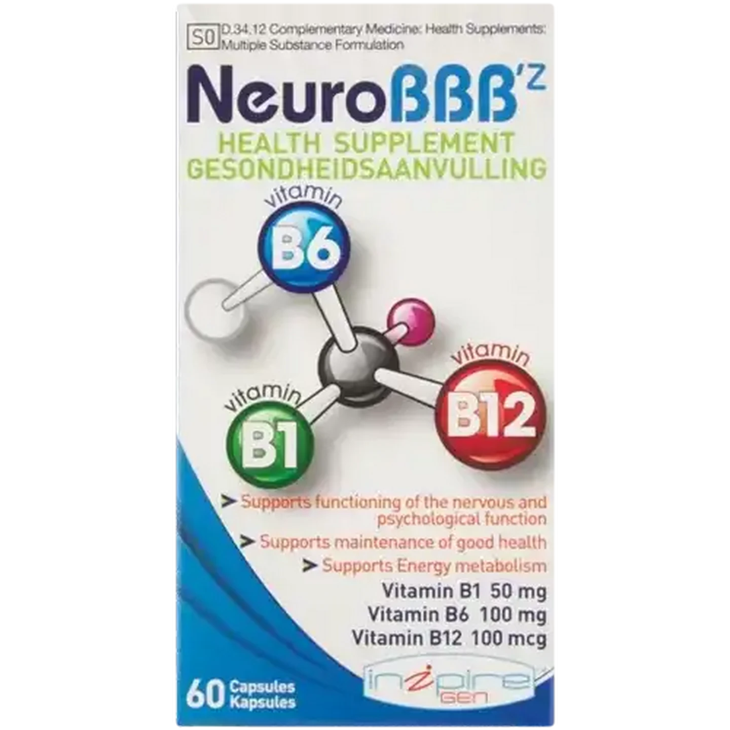 売却済　NATROL社 DHEA50㎎　60粒　新品未開封 Checkers Sixty60 | Inzpire Gen NeuroBBB'z Health Supplement 60 Pack