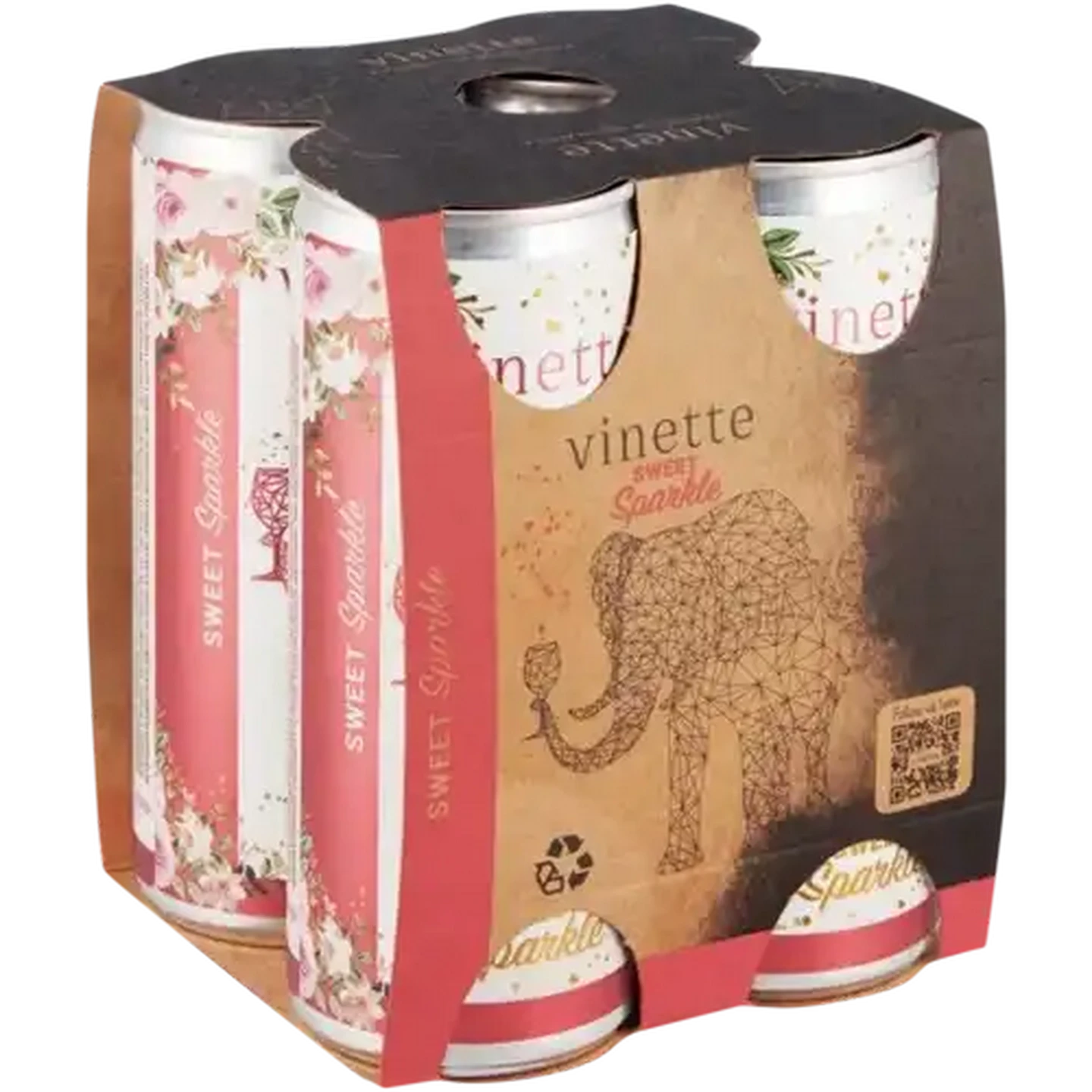 Image of Vinette Sweet Sparkle Cans 4 x 250ml
