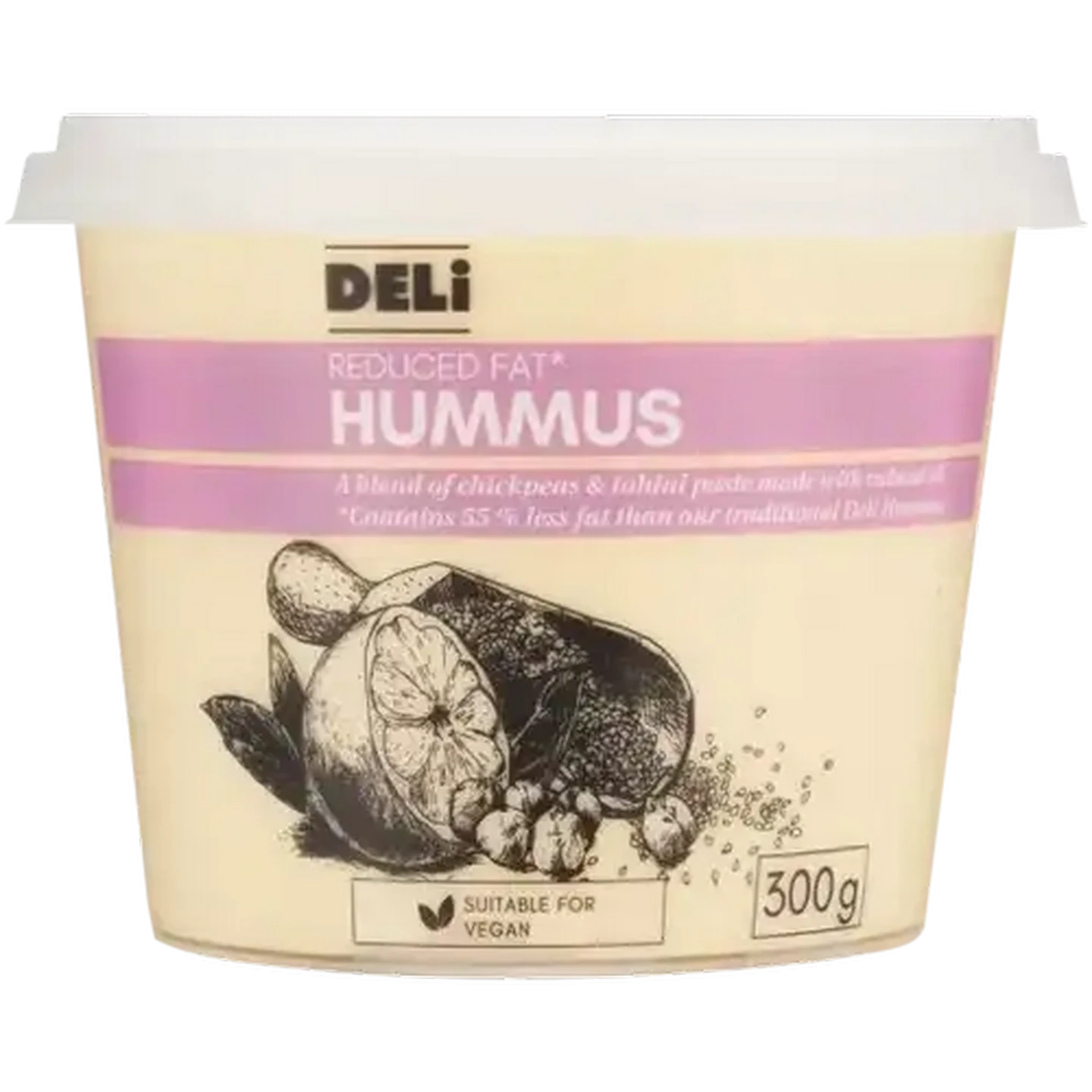 Image of Reduced Fat Hummus 300g