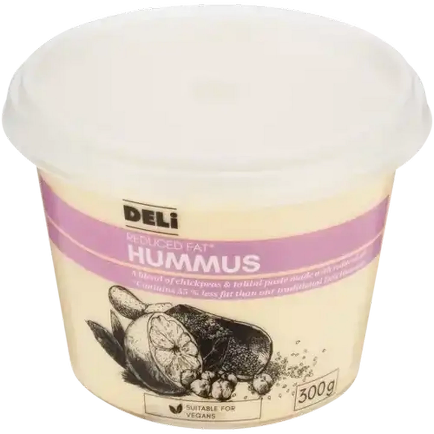 Image of Reduced Fat Hummus 300g