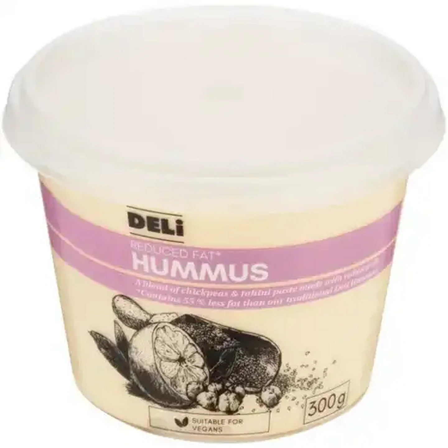 Image of Reduced Fat Hummus 300g