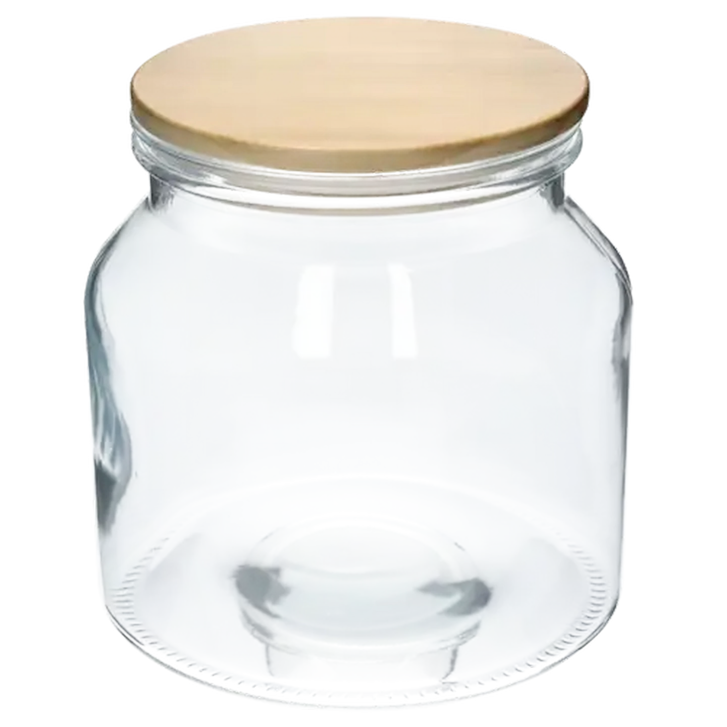 Checkers Sixty60 | Glass Canister with Acacia Lid 2.3L