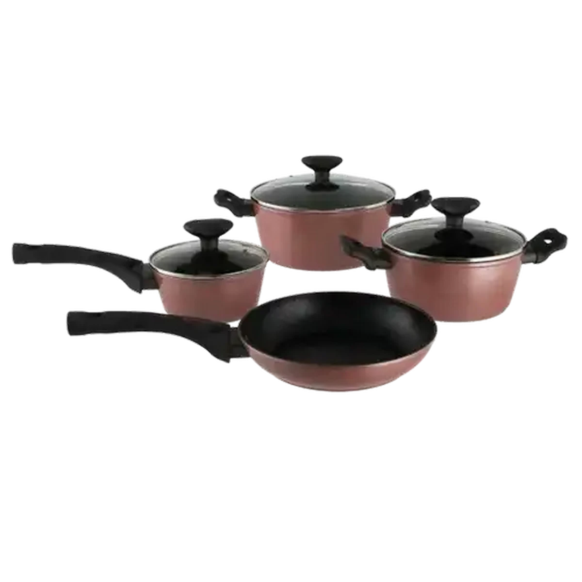 Checkers Sixty60 | Majoré Flamingo Aluminium Cookware Set 7 Piece