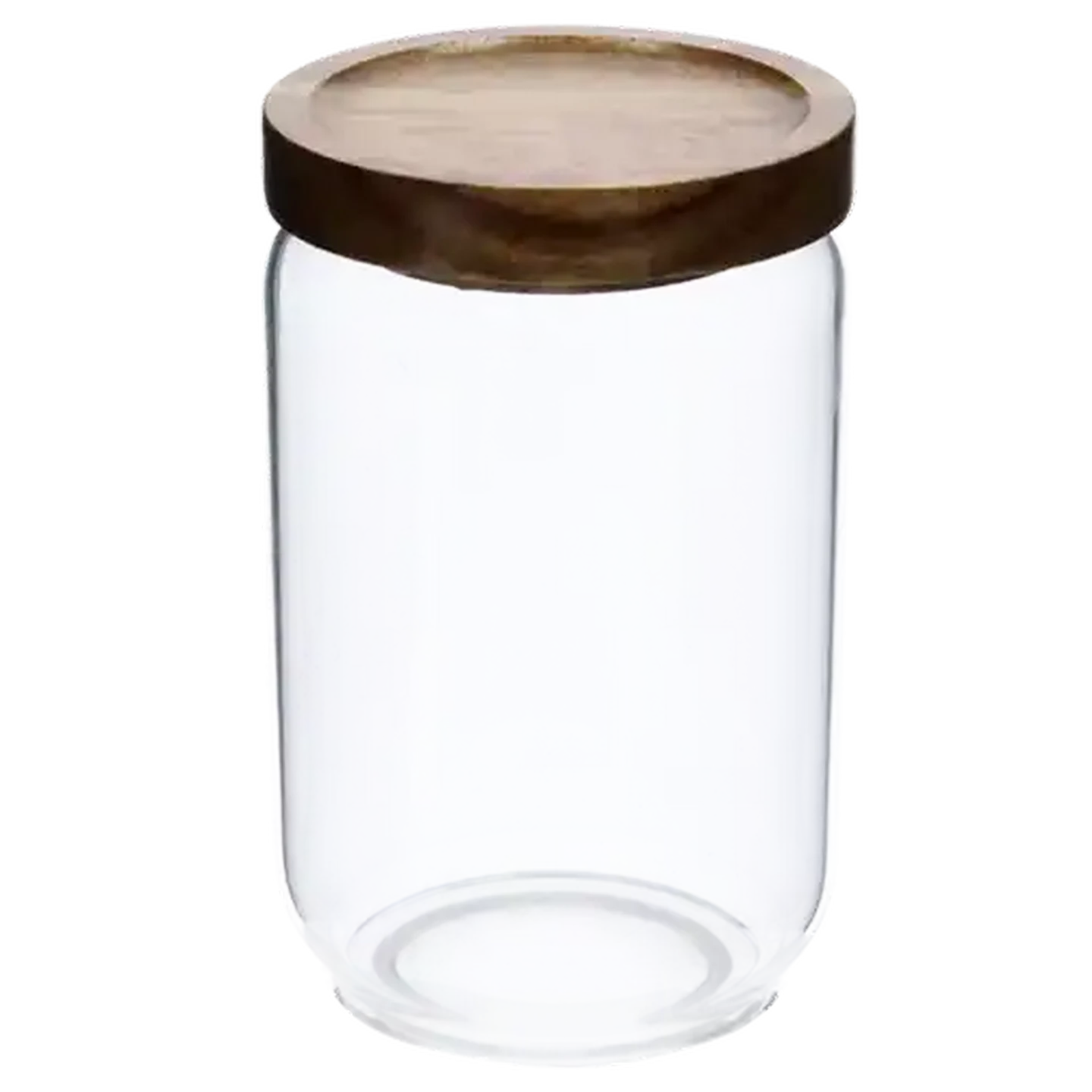 Checkers Sixty60 | Glass Canister with Acacia Lid 15cm