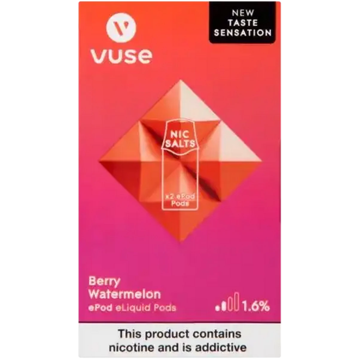 Checkers Sixty60 | Vuse Berry Watermelon 1.6% ePod eLiquid Pods 2 Pack ...