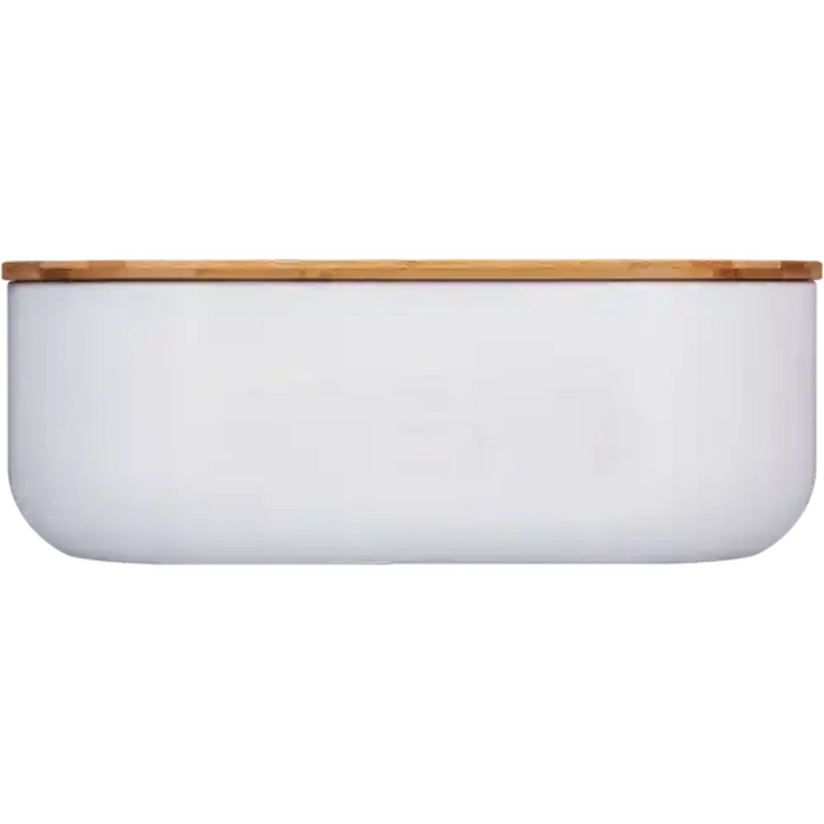 Checkers Sixty60 | Embossed White Bread Tin with Bamboo Lid