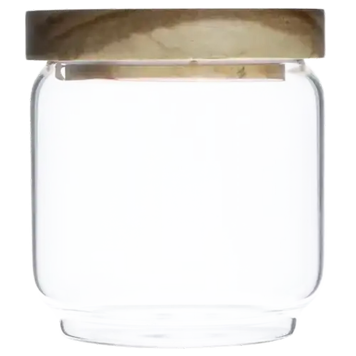 Checkers Sixty60 | Glass Canister with Acacia Lid 10cm