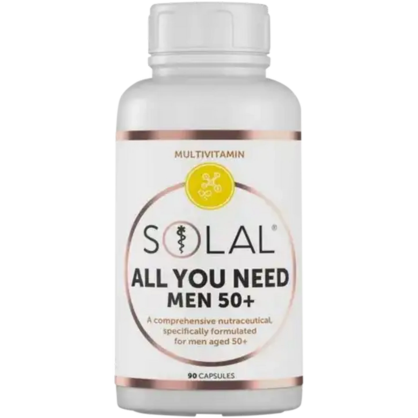 Image of Solal All You Need For Men Ages 50+ Capsules 90 Pack