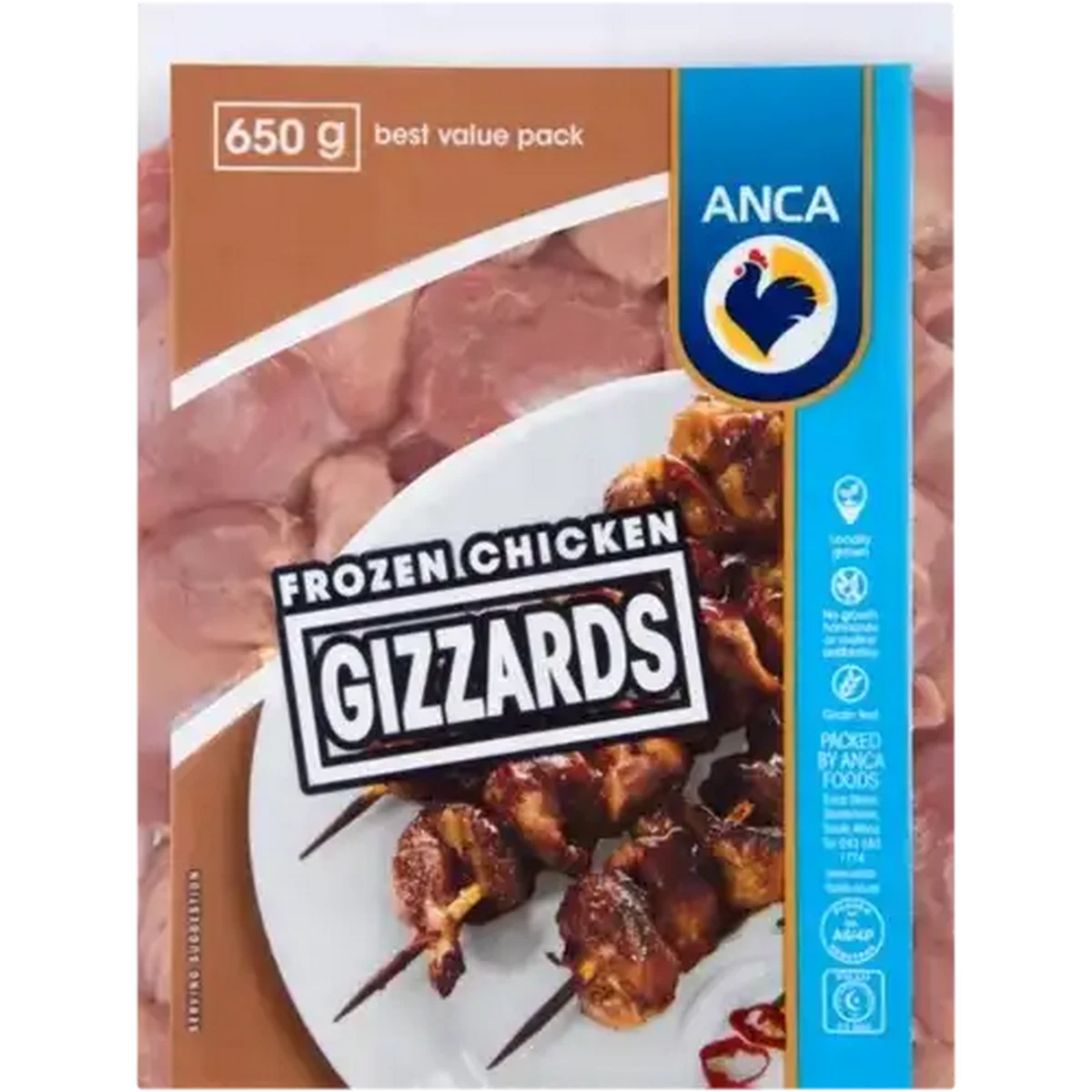 Shoprite ZA | Anca Frozen Chicken Gizzards 650g