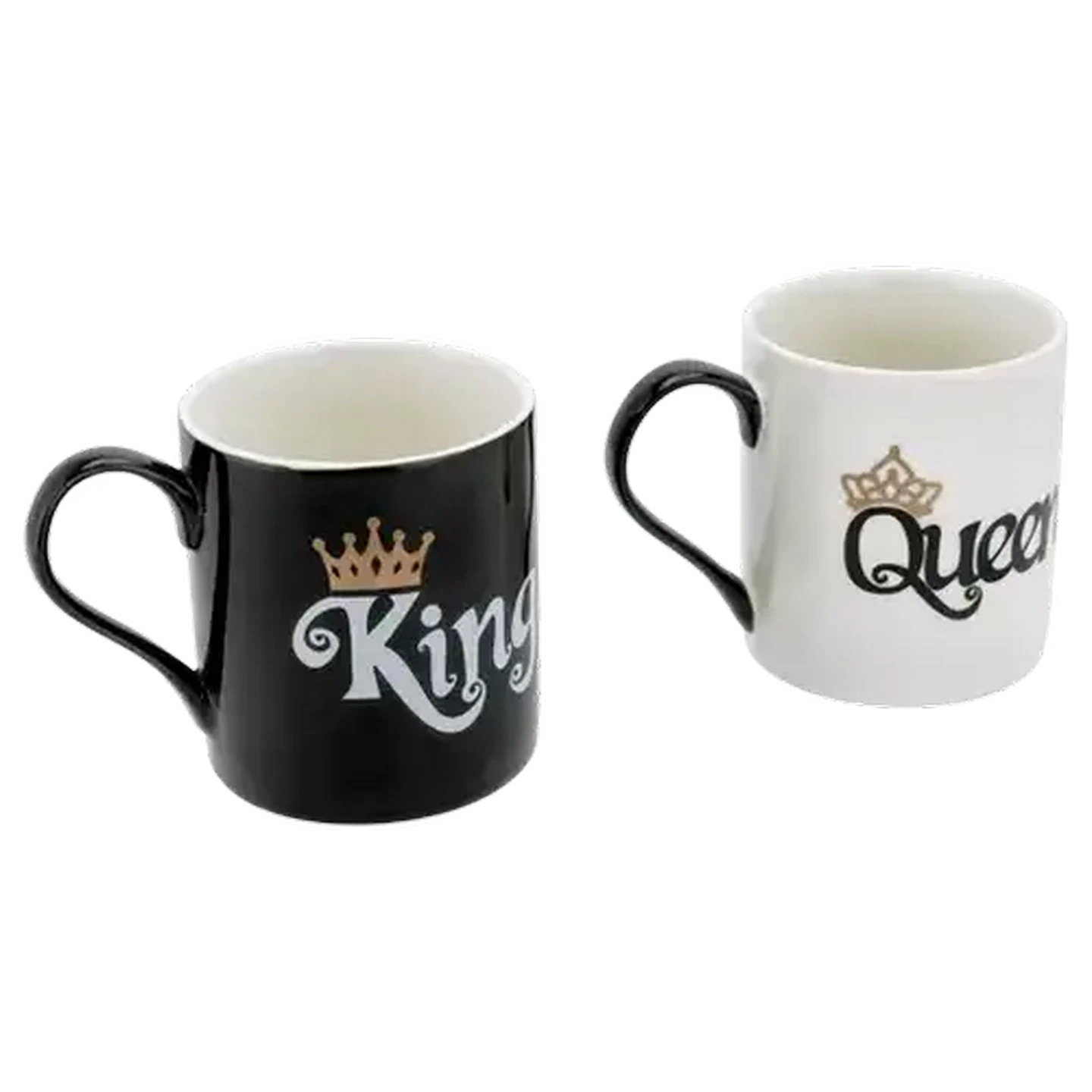 Image of King & Queen Coffee Mug 400ml 2-Pack