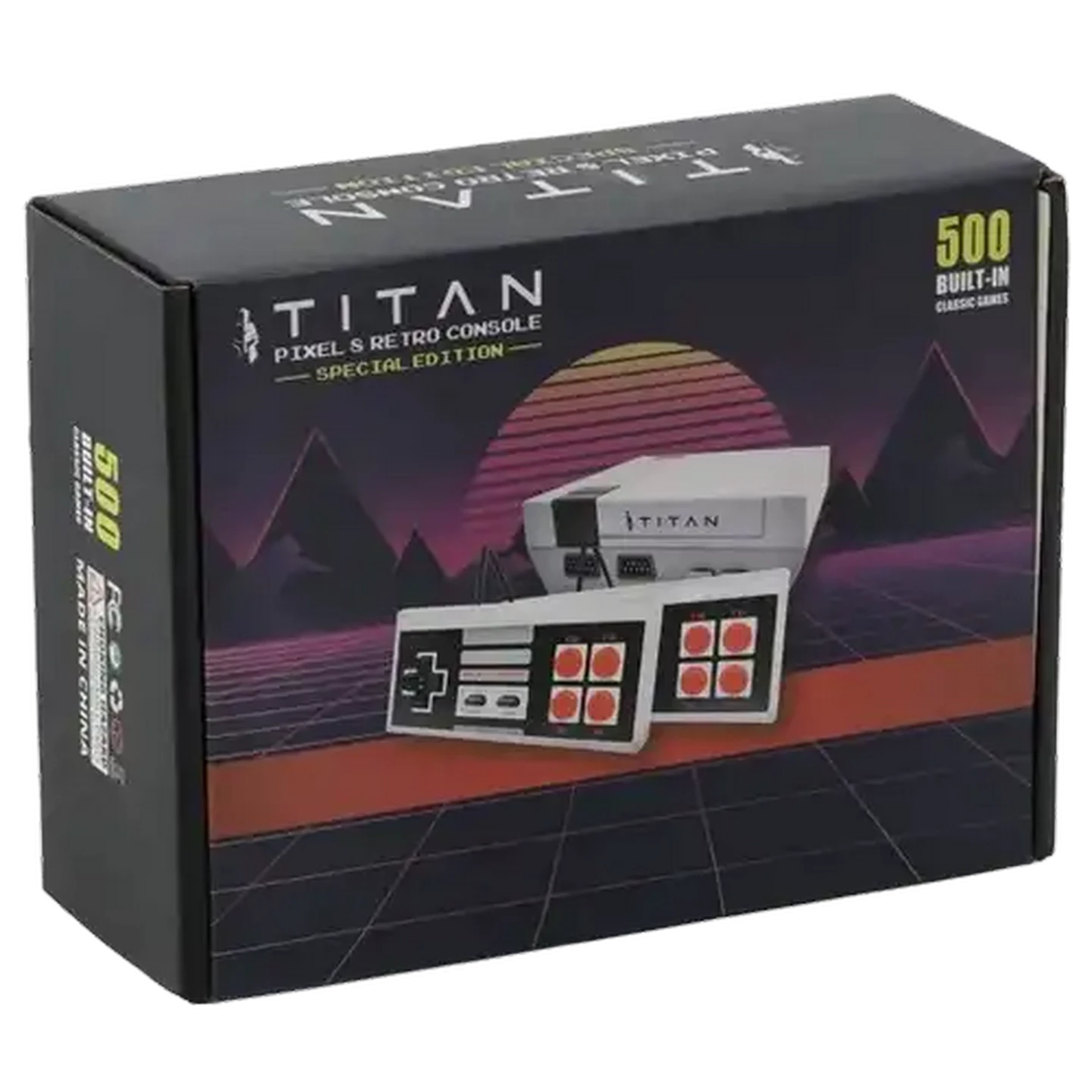 Image of Titan Pixel & Retro Console Special Edition with 500-In-1 Games