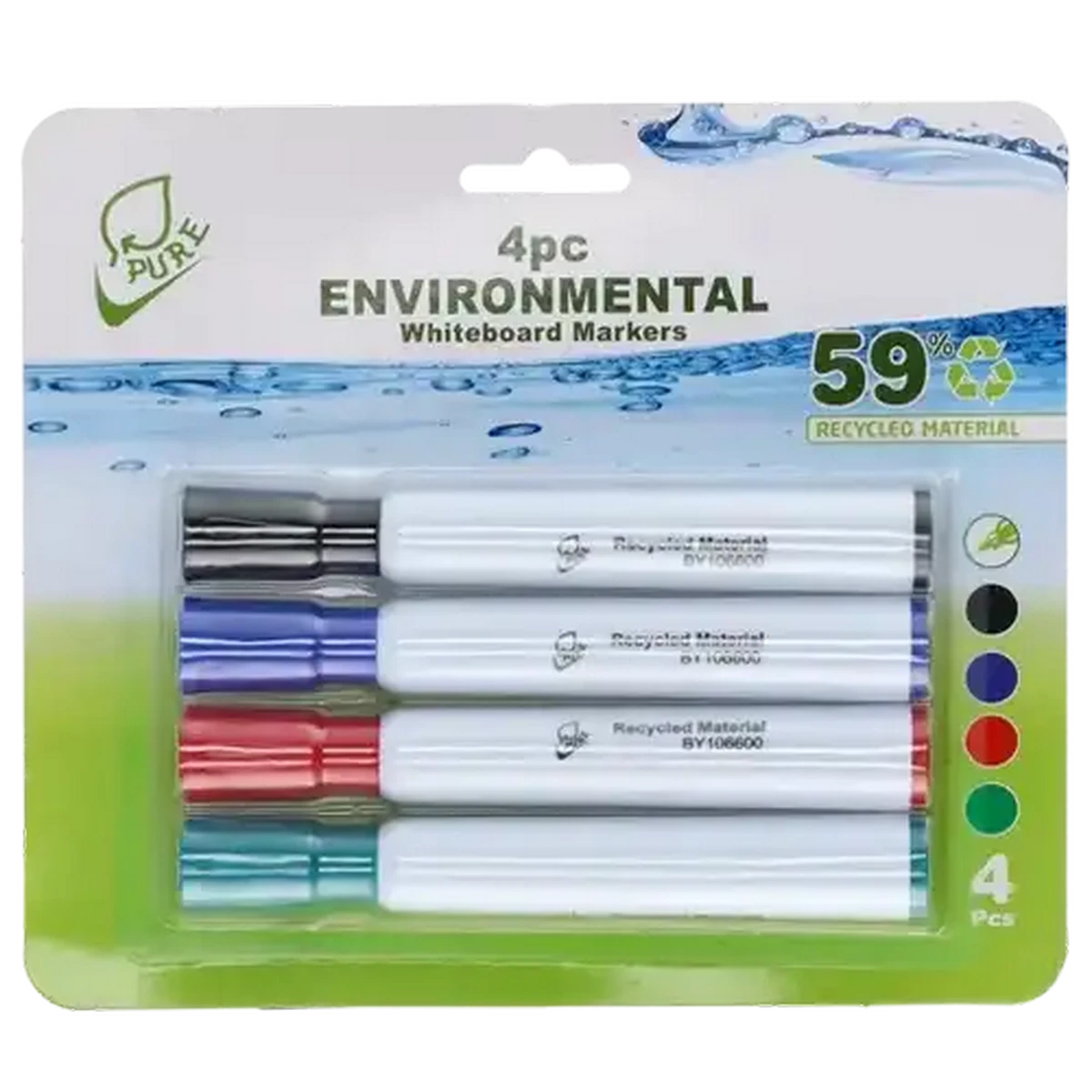 Checkers Sixty60 | Pure Whiteboard Markers 4 Piece (Colour May Vary)