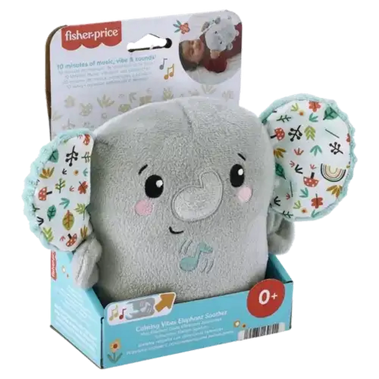 Image of Fisher-Price Calm Vibes Soother Elephant 0 Months+