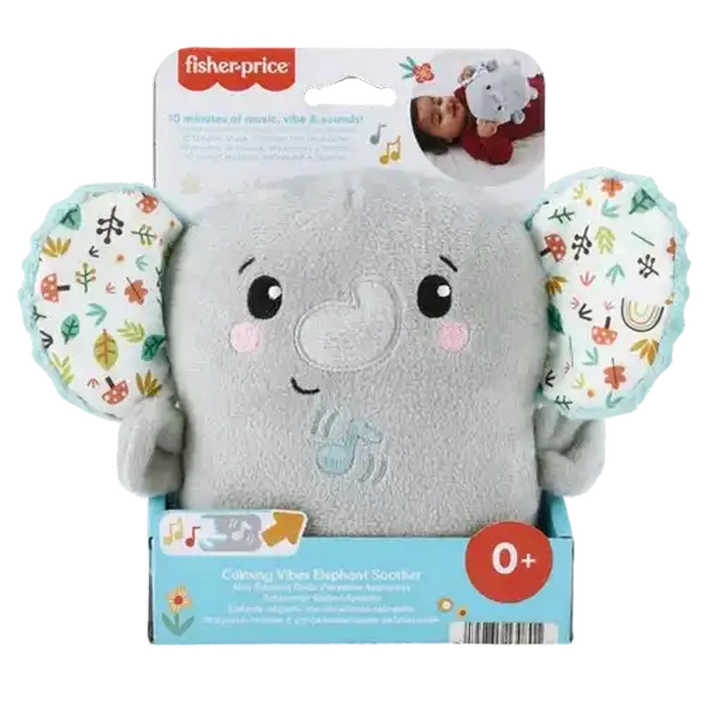 Image of Fisher-Price Calm Vibes Soother Elephant 0 Months+