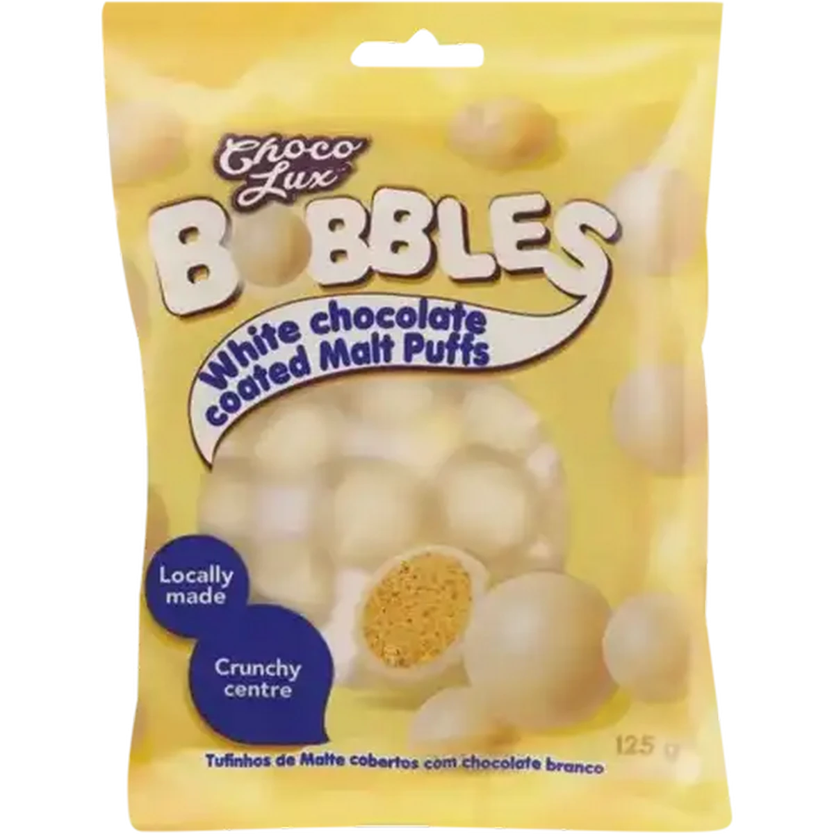 Checkers Sixty60 | Choco Lux Malt Puffs White Chocolate Bobbles 125g