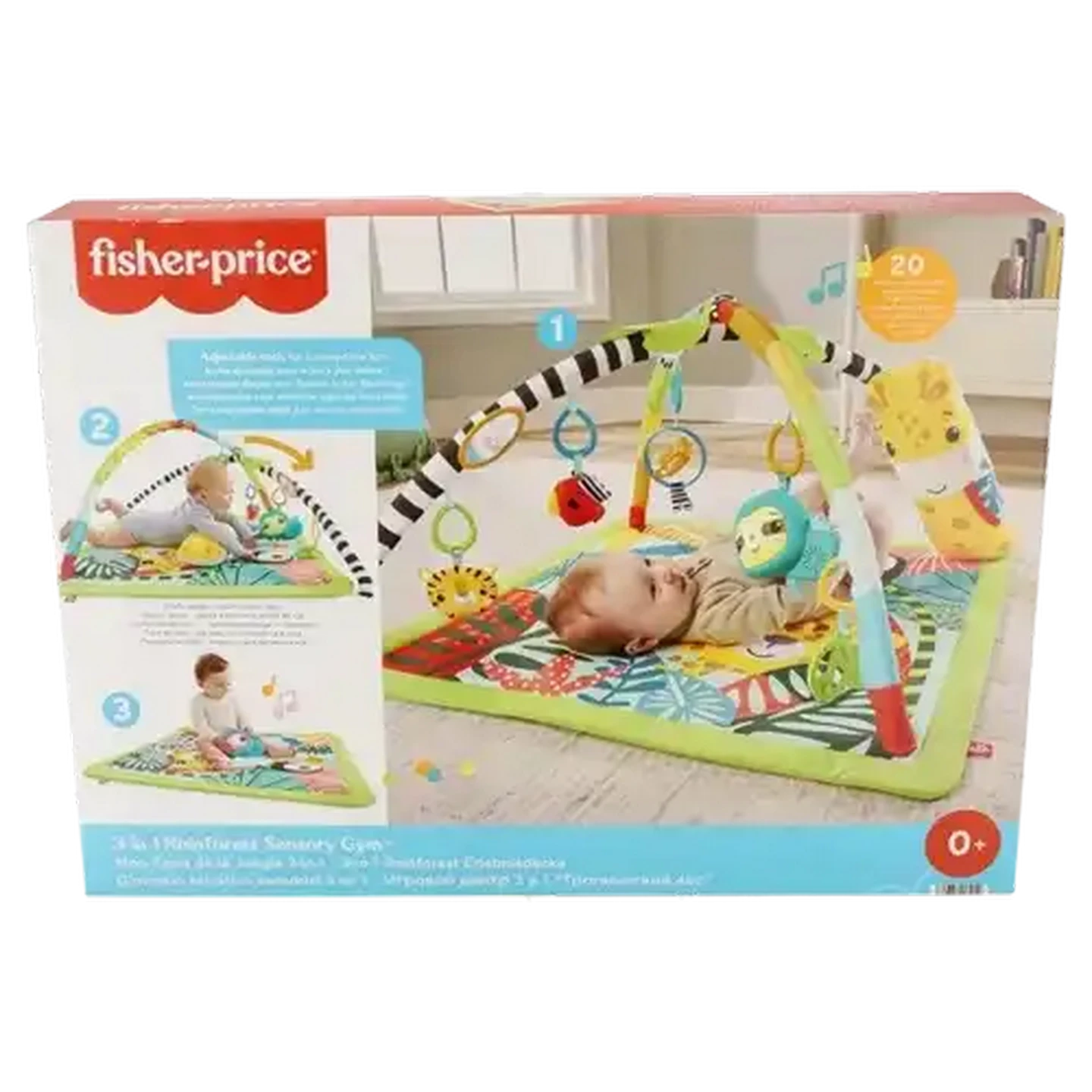 Image of Fisher-Price Rainforest Playmat 0 Months+