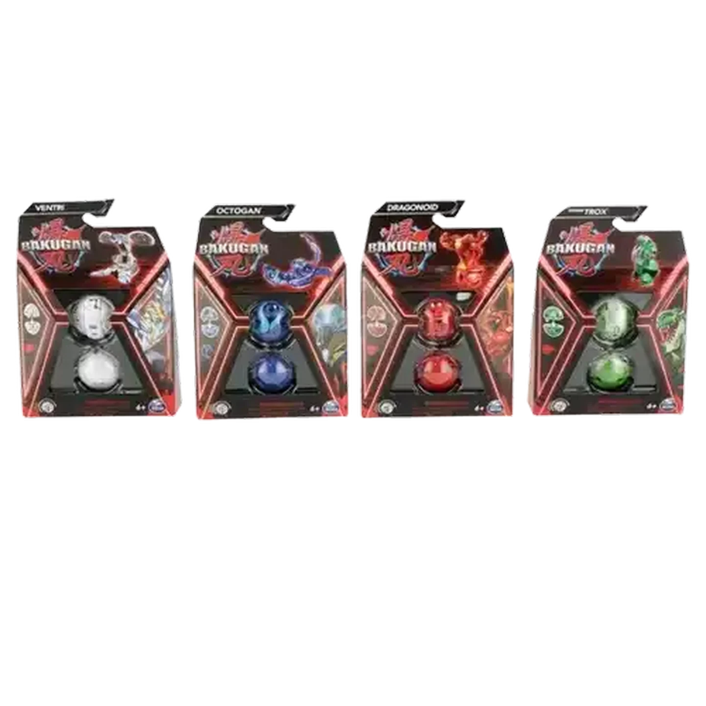 &TEAM バズリズム サノクトレカ Checkers Sixty60 | Bakugan Series 6 Core Figure (Type May Vary)