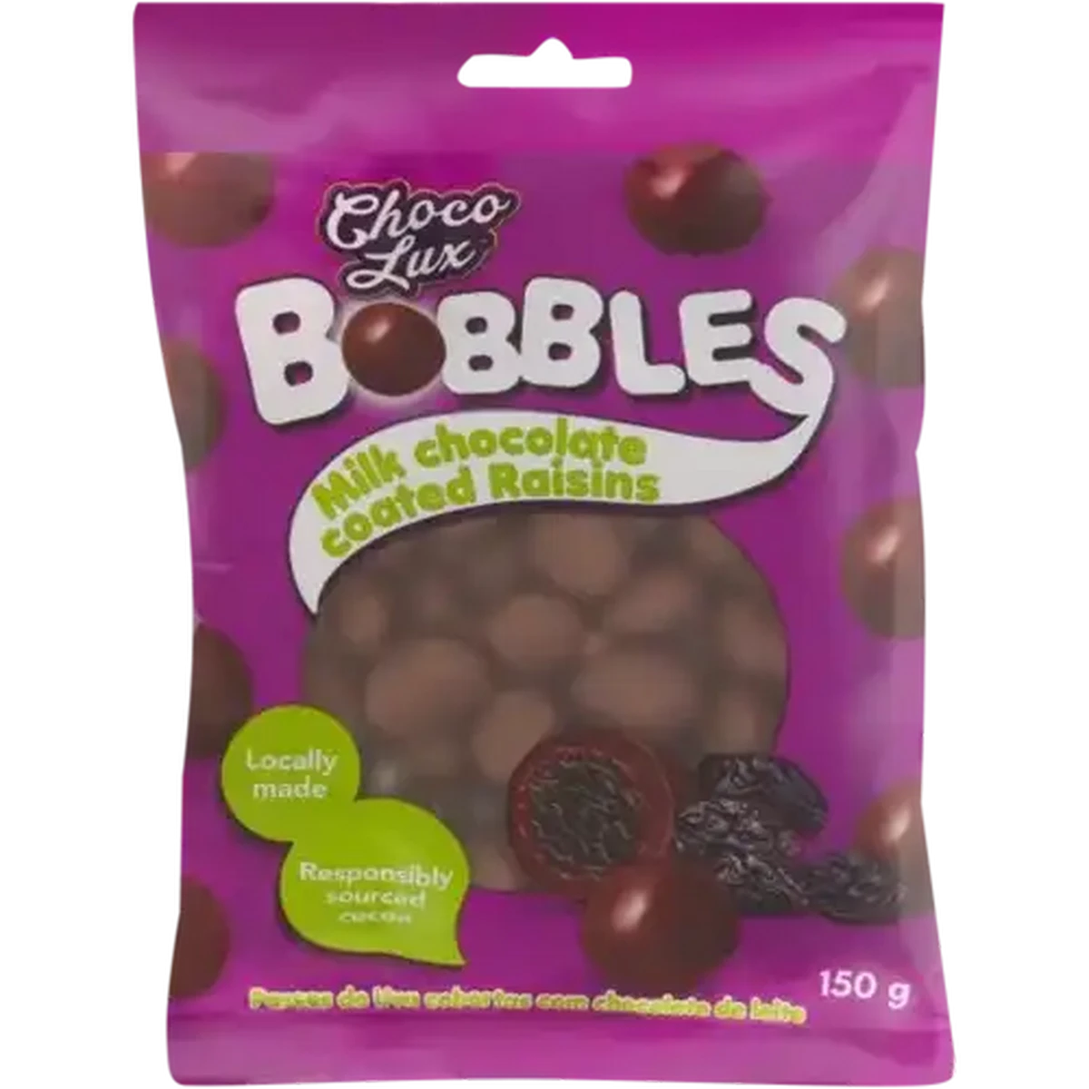 Checkers Sixty60 | Choco Lux Raisin Milk Chocolate Bobbles 150g