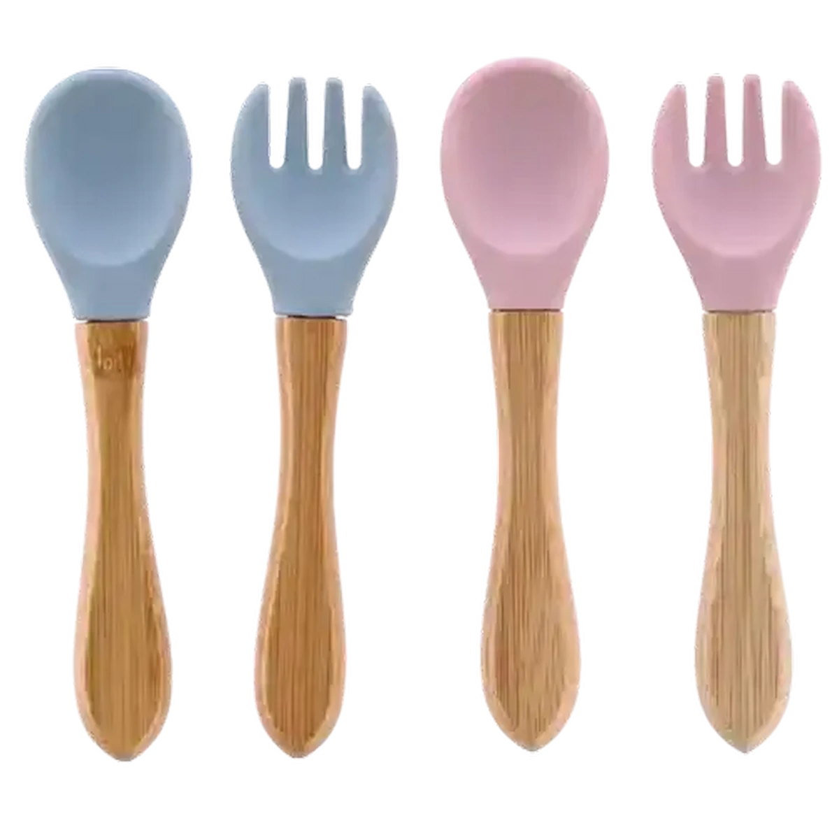 Checkers Sixty60 | Jolly Tots Silicone Fork & Spoon Set 2 Piece 12