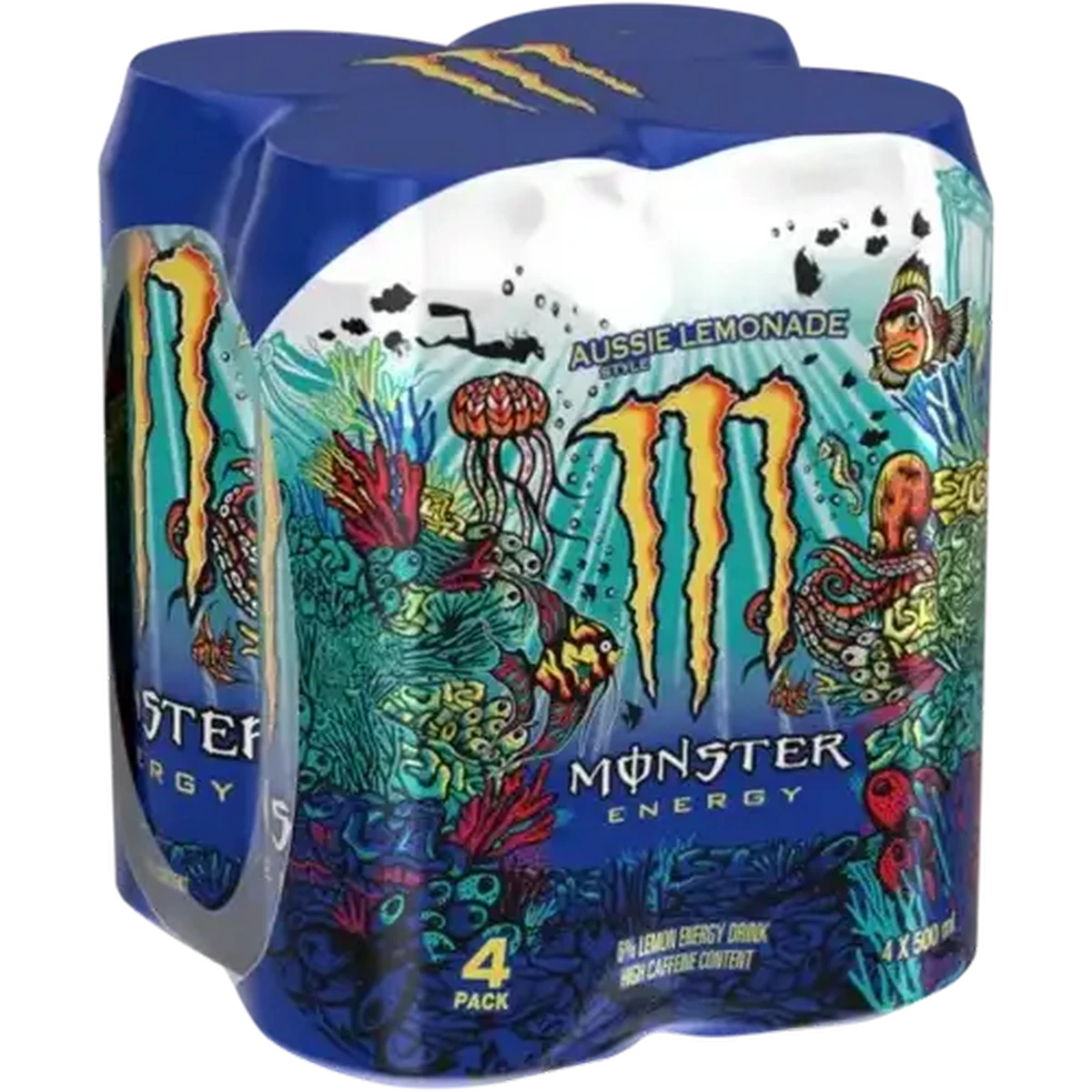 Checkers Sixty60 | Monster Aussie Style Lemonade Energy Drink 4 x