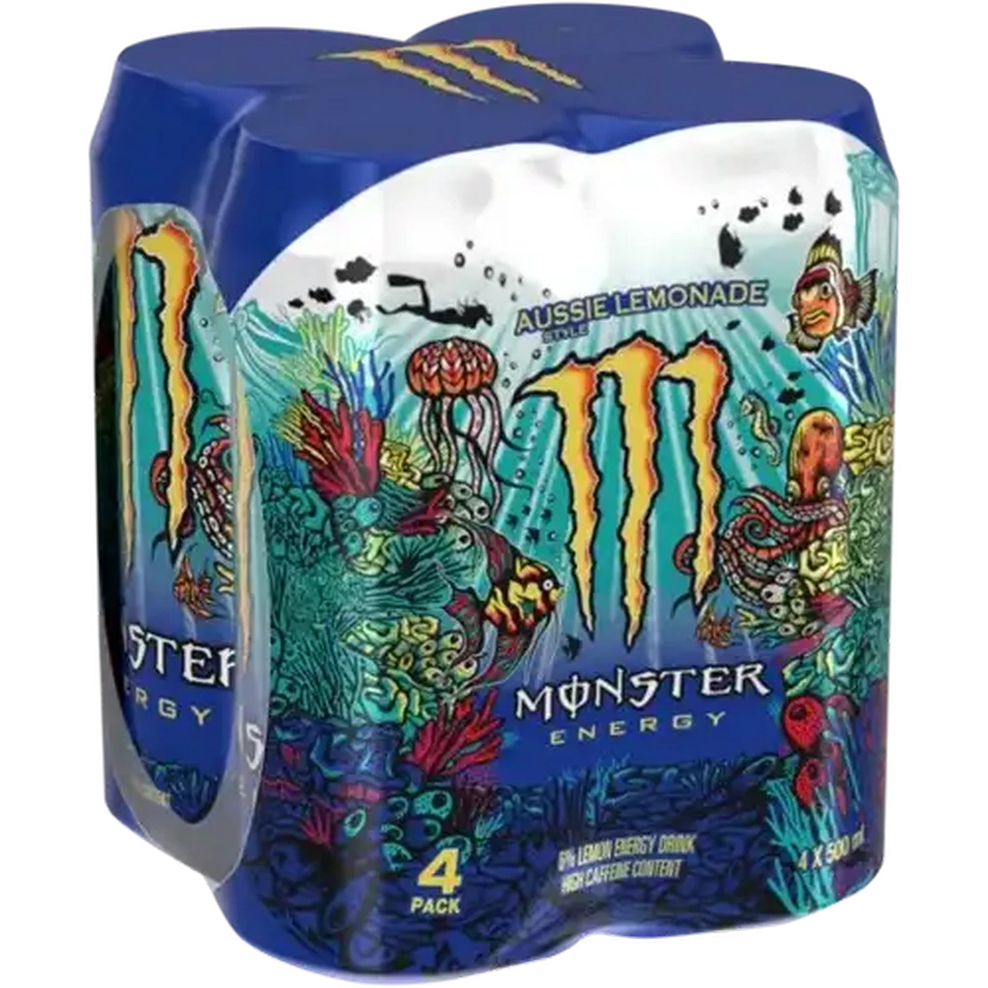 Checkers Sixty60 | Monster Aussie Style Lemonade Energy Drink 4 x
