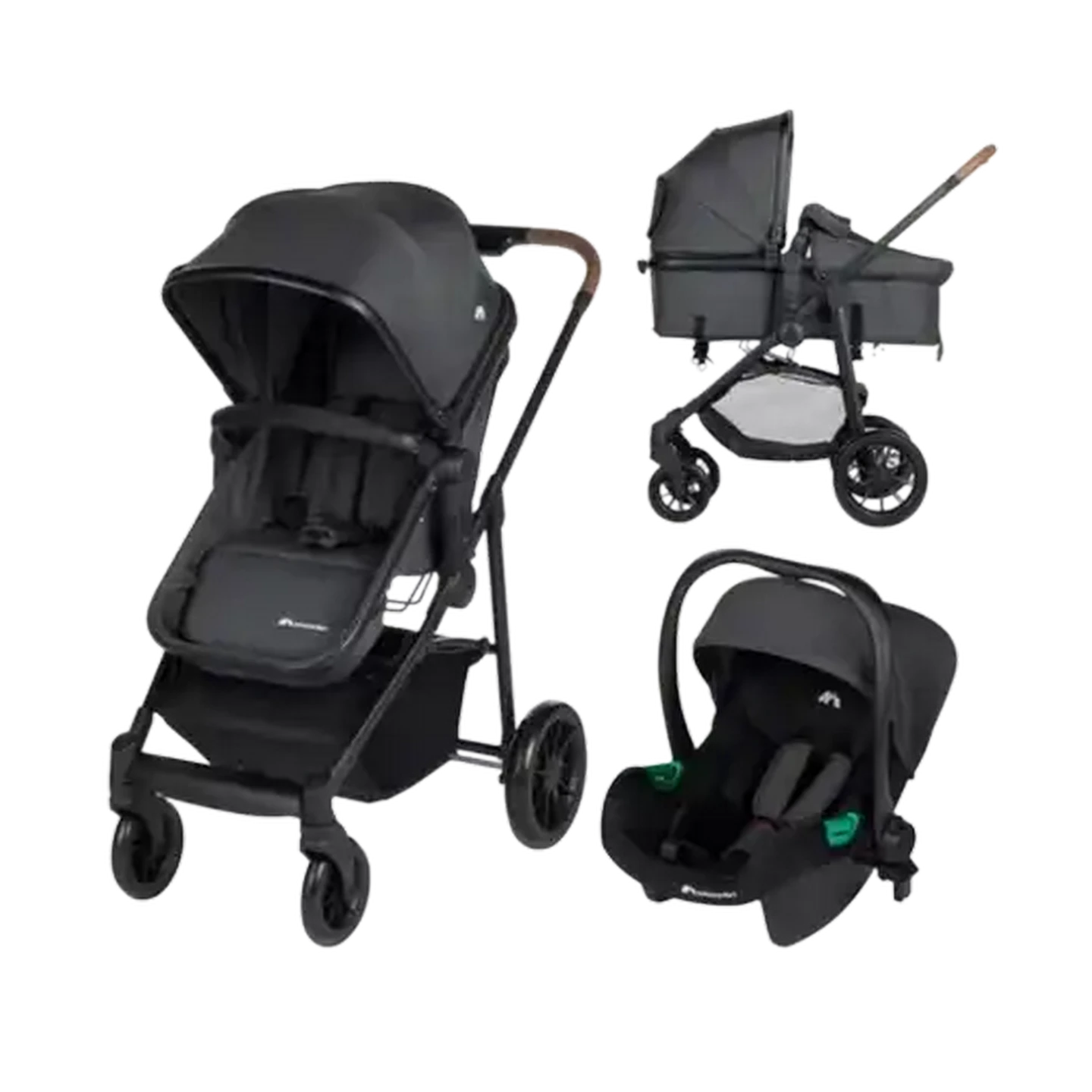 watanababyページ‼️マッドブラック３段BOX Checkers Sixty60 | Bebeconfort Haze Trio Travel System
