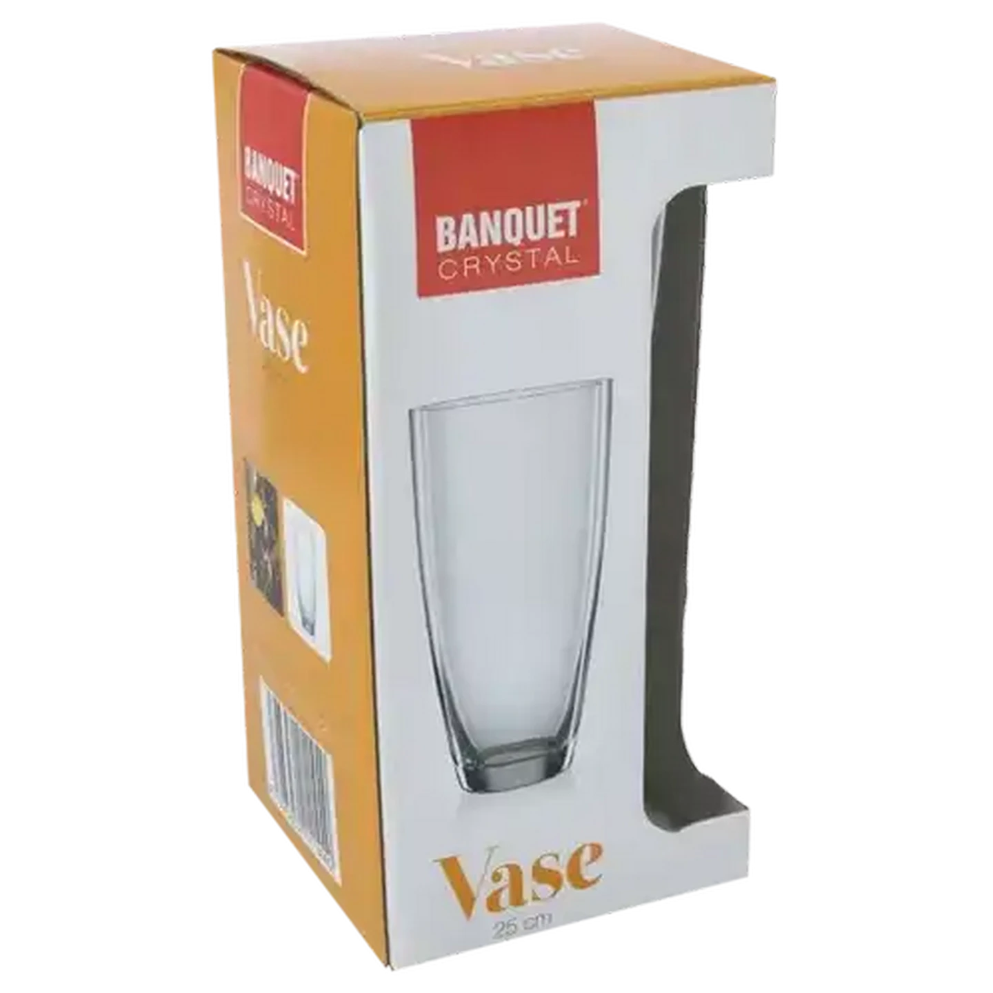 Image of Banquet Crystal Glass Vase 25cm