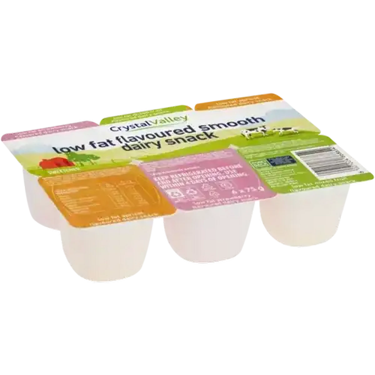 Checkers Sixty60 | Crystal Valley Assorted Smooth Low Fat Flavoured ...