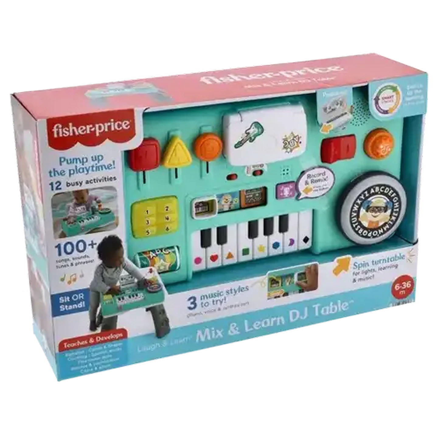 Image of Fisher-Price Mix & Learn DJ Table 6-36 Months