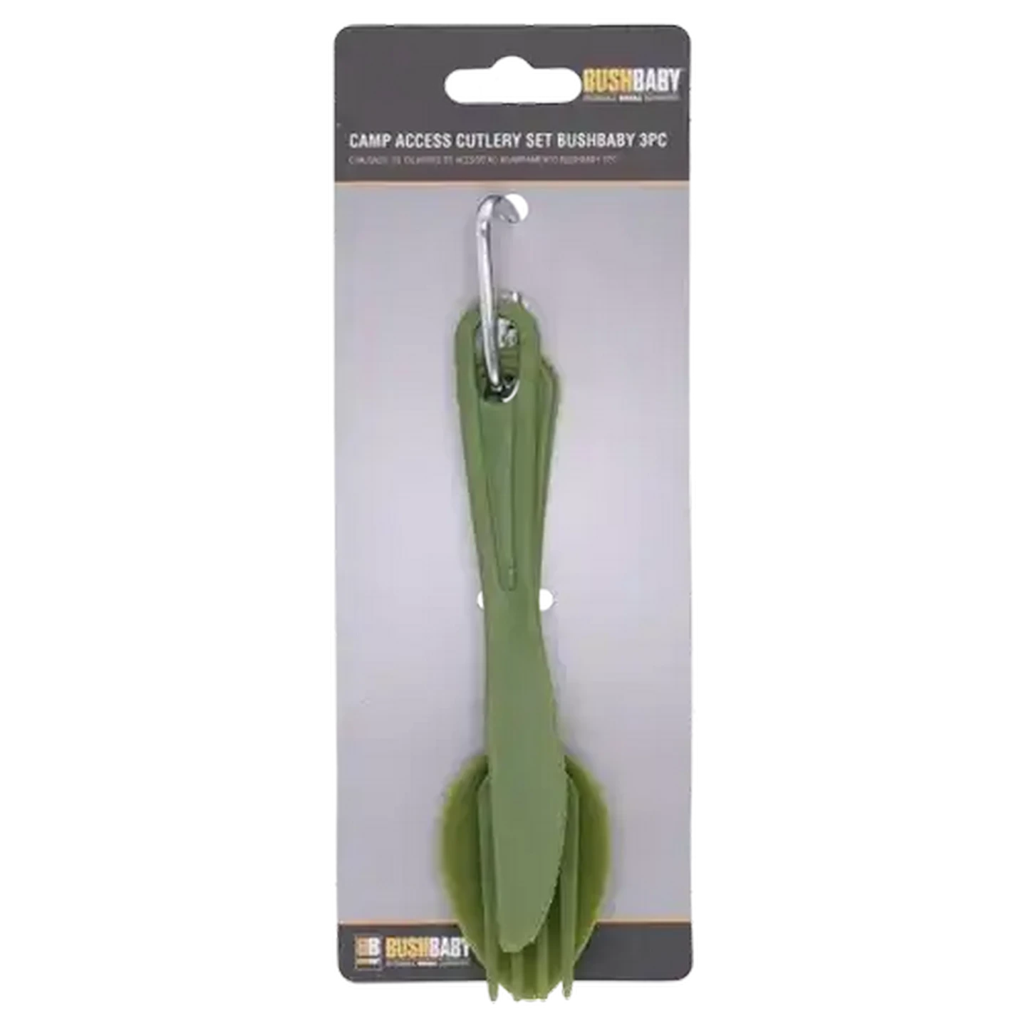 Image of Bush Baby Plastic Cutlery Set 3 Piece